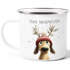 Emailletasse Frohe Weihnachten {style_variation_string} Winter Weihnachtsbecher Geschenkidee SpecialMe®preview