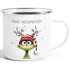 Emailletasse Frohe Weihnachten {style_variation_string} Winter Weihnachtsbecher Geschenkidee SpecialMe®preview