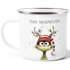 Emailletasse Frohe Weihnachten {style_variation_string} Winter Weihnachtsbecher Geschenkidee SpecialMe®preview
