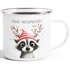 Emailletasse Frohe Weihnachten {style_variation_string} Winter Weihnachtsbecher Geschenkidee SpecialMe®preview