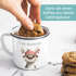 Emailletasse Frohe Weihnachten {style_variation_string} Winter Weihnachtsbecher Geschenkidee SpecialMe®preview