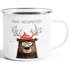 Emailletasse Frohe Weihnachten {style_variation_string} Winter Weihnachtsbecher Geschenkidee SpecialMe®preview