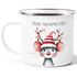 Emailletasse Frohe Weihnachten {styleVariationName} Winter Weihnachtsbecher Geschenkidee SpecialMe®preview