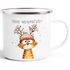 Emailletasse Frohe Weihnachten {styleVariationName} Winter Weihnachtsbecher Geschenkidee SpecialMe®preview