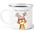 Emailletasse Frohe Weihnachten {styleVariationName} Winter Weihnachtsbecher Geschenkidee SpecialMe®preview