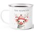 Emailletasse Frohe Weihnachten {styleVariationName} Winter Weihnachtsbecher Geschenkidee SpecialMe®preview