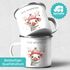 Emailletasse Frohe Weihnachten {styleVariationName} Winter Weihnachtsbecher Geschenkidee SpecialMe®preview