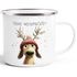 Emailletasse Frohe Weihnachten {styleVariationName} Winter Weihnachtsbecher Geschenkidee SpecialMe®preview