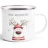 Emailletasse Frohe Weihnachten {styleVariationName} Winter Weihnachtsbecher Geschenkidee SpecialMe®preview