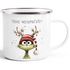 Emailletasse Frohe Weihnachten {styleVariationName} Winter Weihnachtsbecher Geschenkidee SpecialMe®preview