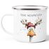 Emailletasse Frohe Weihnachten {styleVariationName} Winter Weihnachtsbecher Geschenkidee SpecialMe®preview