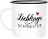 Emailletasse Lieblings.... Freundin Kollegin Schwester Lieblingsmensch persönliches Geschenk Becher Emaille SpecialMe®preview