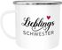 Emailletasse Lieblings.... Freundin Kollegin Schwester Lieblingsmensch persönliches Geschenk Becher Emaille SpecialMe®preview