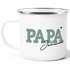 Emailletasse Papa mit Namen personalisiert Geschenke für Papa zum Vatertag Geburtstag Weihnachten Geburt SpecialMe®preview