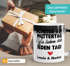 Farbwechsel-Tasse Herzhenkel Scheiss auf Muttertag wir lieben dich jeden Tag Geschenk lusitg Mama Kinder Namen personalisiert SpecialMe®preview
