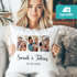 Fotokissen Kissen-Bezug mit Foto-Collage bedrucken lassen Fotogeschenk Liebe Valentinstag SpecialMe®preview