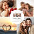Fotokissen Kissen-Bezug mit Foto-Collage bedrucken lassen Fotogeschenk Liebe Valentinstag SpecialMe®preview