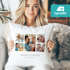 Fotokissen Kissen-Bezug mit Foto-Collage bedrucken lassen Fotogeschenk Liebe Valentinstag SpecialMe®preview