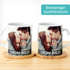 Fototasse mit Herzhenkel personalisiert mit eigenem Bild und Text Fotogeschenk Liebe Valentinstag SpecialMe®preview