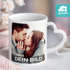 Fototasse mit Herzhenkel personalisiert mit eigenem Bild und Text Fotogeschenk Liebe Valentinstag SpecialMe®preview