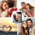 Fototasse mit Herzhenkel personalisiert mit eigenem Bild und Text Fotogeschenk Liebe Valentinstag SpecialMe®preview
