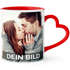 Fototasse mit Herzhenkel selbst individuell gestalten und bedrucken lassen Fotogeschenke Herztasse Geschenk Valentinstag Liebesgeschenk SpecialMe®preview