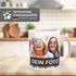 Fototasse, Tasse mit Foto und Text selbst gestalten, personalisierte Geschenke, Fotogeschenke Panorama Moonworks®preview