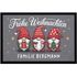 Fußmatte Familie Frohe Weihnachten Wichtel Zwerge personalisiert mit Name rutschfest & abwaschbar SpecialMe®preview
