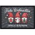 Fußmatte Familie Frohe Weihnachten Wichtel Zwerge personalisiert mit Name rutschfest & abwaschbar SpecialMe®preview
