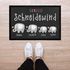 Fußmatte Familie mit Namen personalisiert Elefanten Wunschnamen individuell anpassbar rutschfest & waschbar SpecialMe®preview
