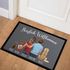 Fußmatte Familie personalisiert mit Figuren und Namen 1,2,3,4 Kinder Hund Katze rutschfest & waschbar SpecialMe®preview