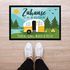 Fußmatte Familie personalisiert mit Namen Zuhause ist da wo wir parken Camping Wohnwagen rutschfest & waschbar SpecialMepreview