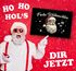 Fußmatte Frohe Weihnachten Santa Claus Weihnachtsmann Retro Vintage Design rutschfest & waschbar Moonworks®preview