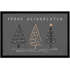Fußmatte Frohe Weihnachten Spruch XMAS Design Türmatte Weihnachtsdeko rutschfest & waschbar Moonworks®preview