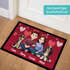 Fußmatte - Geschenk - Liebe - Paare - | - Clip - Art - Figuren - personalisierbar - | - Pärchen - Haustiere - Hund - Katze - | - Deko - Eingang - Einzugsgeschenk - | - rutschfest - waschbar - SpecialMe®preview