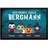 Fußmatte Halloween Deko Familie mit Namen personalisiert Hier Gruselt Familienname rutschfest & waschbar SpecialMe®preview