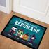 Fußmatte Halloween Deko Familie mit Namen personalisiert Hier Gruselt Familienname rutschfest & waschbar SpecialMe®preview