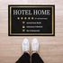 Fußmatte Hotel Home Spruch lustig kostenfreies WLAN 5 Sterne rutschfest & waschbar Moonworks®preview
