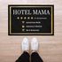Fußmatte Hotel Mama lustiger Fußabstreifer mit Motiv Geschenk für Mama MoonWorkspreview