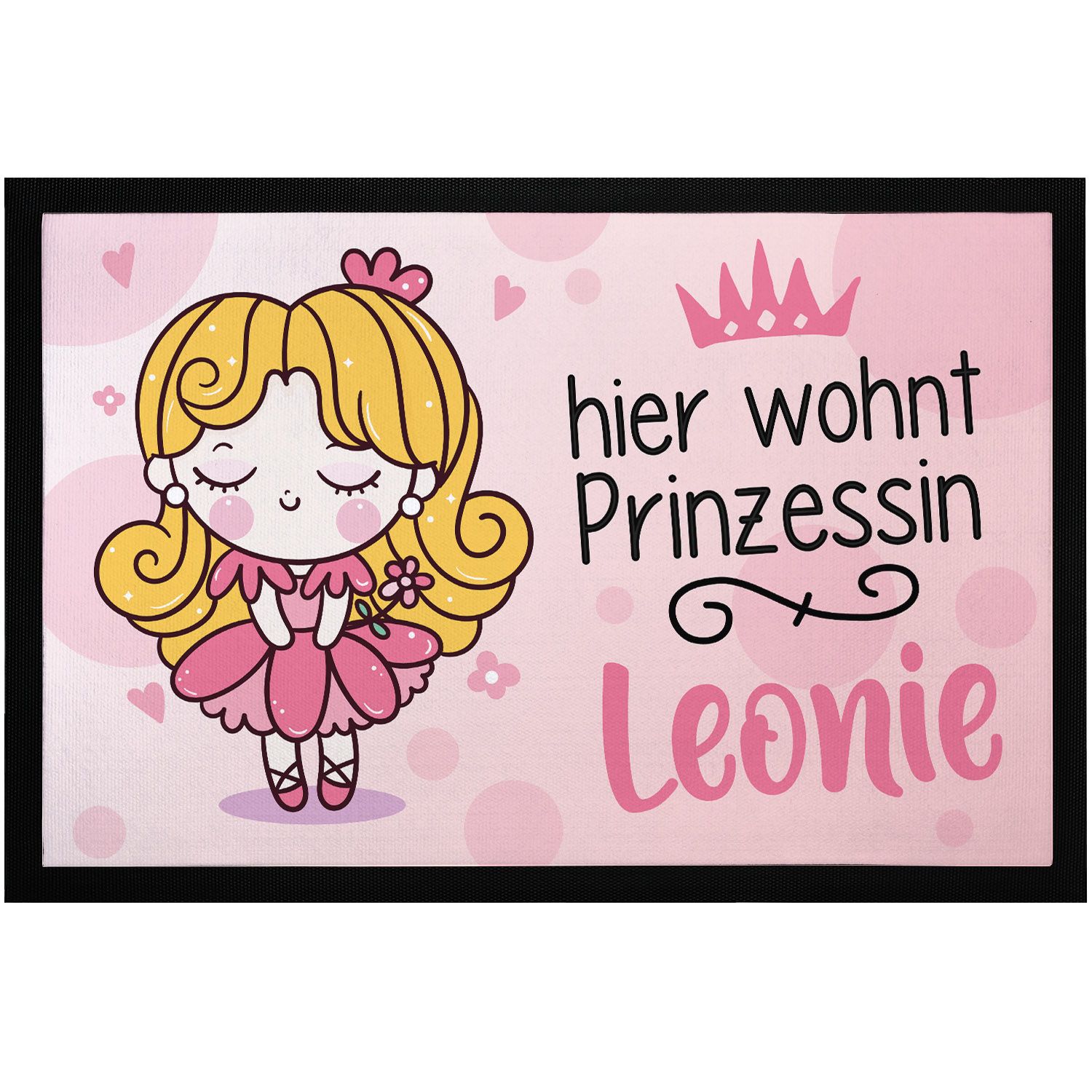 Aufkleber Prinzessin an Bord Personalisiert in Deutsch