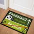 Fußmatte Kinderzimmer personalisiert Panda-Land von und eigener Name Türvorleger Kind rutschfest & waschbar SpecialMe®preview