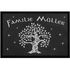 Fußmatte mit Namen Familie Baum des Lebens Weltenbaum rutschfest & waschbar SpecialMe®preview