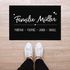 Fußmatte mit Namen Familie Vornamen Familienname Herzen personalisiert rutschfest & waschbar SpecialMe®preview