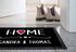 Fußmatte mit Namen personalisiert Schriftzug Home Herz Zuhause Paare Familie rutschfest & waschbar SpecialMe®preview