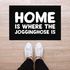 Fußmatte mit Spruch Home is where the Jogginghose is lustiger Aufdruck rutschfest & waschbar Moonworks®preview