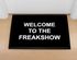 Fußmatte mit Spruch Welcome to the Freakshow Willkommen lustig rutschfest & waschbar Moonworks®preview