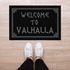 Fußmatte mit Spruch Welcome to Valhalla Wikinger Viking Willkommen rutschfest & waschbar Moonworks®preview