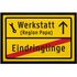 Fußmatte mit Spruch Werkstatt Redion Papa Ortsschild Geschenk Vatertag Geburtstag Weihnachten rutschfest & waschbar Moonworks®preview