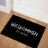 Fußmatte mit Spruch Willkommen Du Auch? lustiges Geschenk für Freund Freundin  rutschfest & waschbar Moonworks®preview