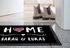 Fußmatte personalisiert mit Namen für Paare Familie Home Herz Willkommen Zuhause rutschfest & waschbar SpecialMe®preview